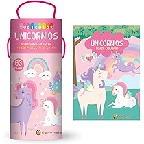 Tubi color - unicórinios | Amazon.com.br